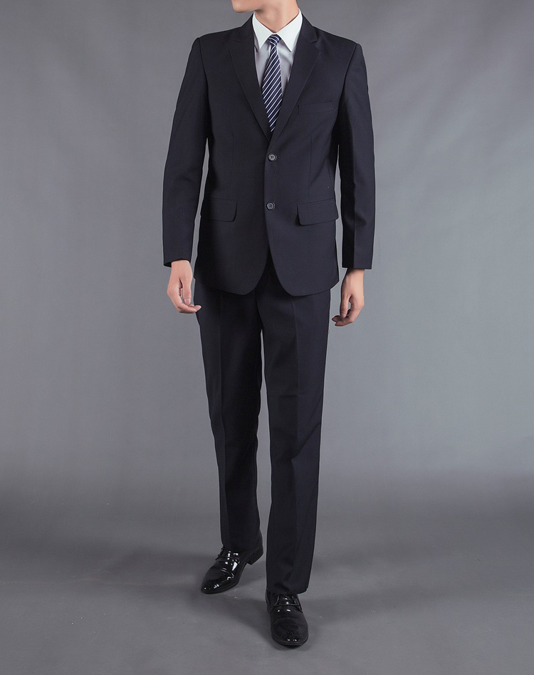 Suit phù hợp với bộ quần áo của nam giới Hàn Quốc phiên bản phù hợp với những người đàn ông phù hợp với nhân đang mặc quần áo chuyên nghiệp để phỏng vấn công việc phù dâu chú rể váy
