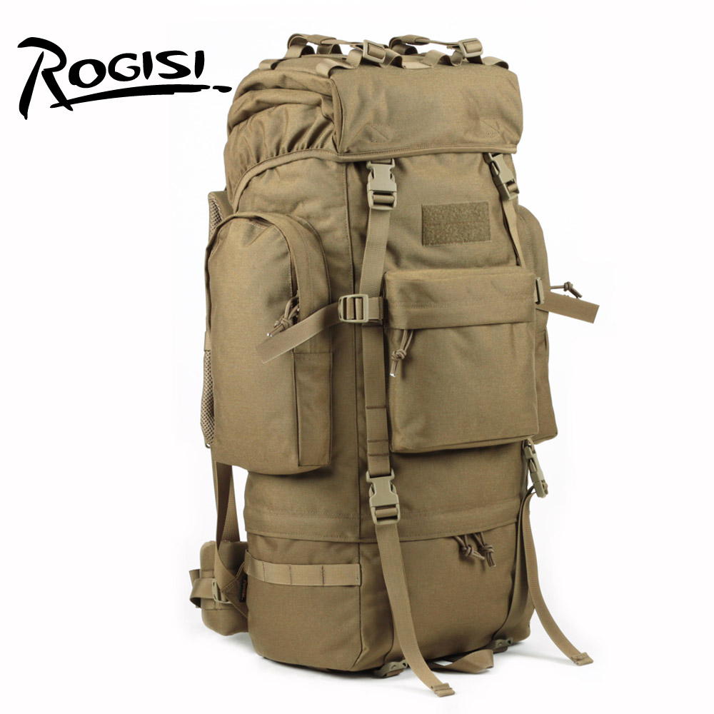 ROGISI CORDURA65L Waterproof Camping Backsack Outdoor Climbing Bag Travel Bag BN-011
