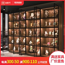 Glass door hand-made cabinet gk statue cabinet display cabinet model cabinet toy display cabinet bag cabinet jewelry cabinet customization