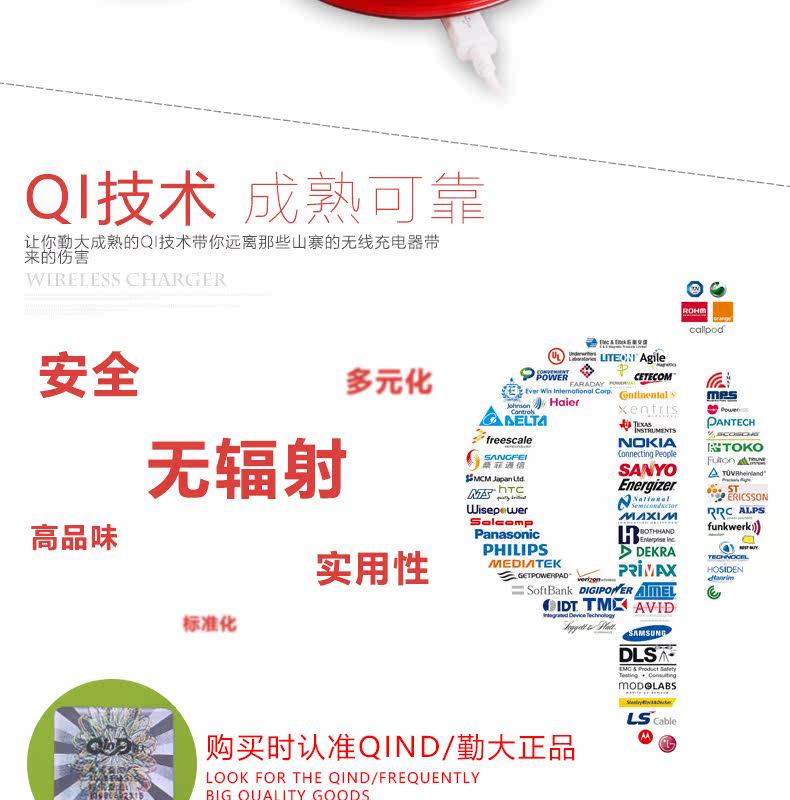 chargeur QIND pour téléphones SAMSUNG SAMSUNG - Ref 1299649 Image 16