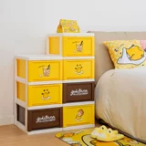 Алиса яичный желток для хранения ящика ящика -в стиле домашняя спальня детская детская гардероб маленький гардероб пять шкафов