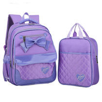 Break Color Clear Bin Han Edition School Bag Daughter Three 45 Sixth Grade Elementary School Kids Fashion Minus and Negative Spine Double Shoulder Bag