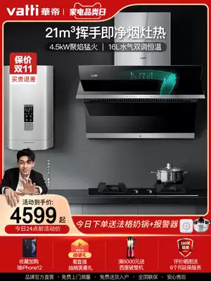 Vantage i11134 i10052B i12052-16 range hood gas stove set smoke stove set three-piece set