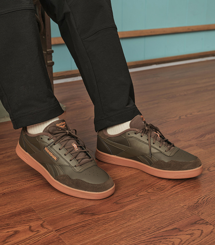 обувь на тонкой подошве ( для скейтборда ) reebok锐步官方男女court advance运动休闲美拉德美式覆古板鞋