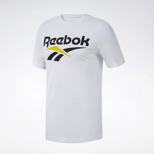 Reebok, брендовая футболка, стиль, короткий рукав