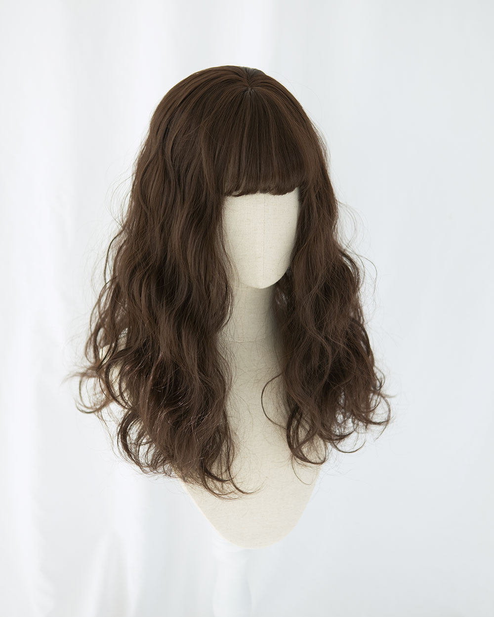 Brightlele Super Cute Japanese-Style Egg Roll Wig for Women, Fluffy ...
