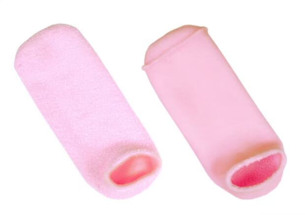 妍 羽毛 Sợi lông dầu gel SPA vớ chân làm đẹp vớ chống chân nứt màng chống nứt vớ cổ cao
