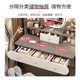 Dressing Table for Bedroom, Simple and Modern, 2024 New Hot Model, Small Apartment, Light Luxury Bedside Storage Cabinet, Integrated Makeup Table