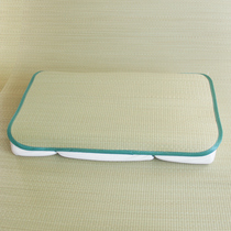 Summer strap pillow seat Single pillowcase does not clip hair Natural grass mat cool mat pillowcase 40x60 pillow towel pillow sheet