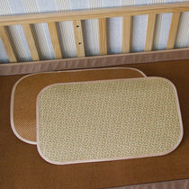 Summer pillow mat pair of summer elastic band style cold pillowcase Pillow mat Rattan mat pillow leather pillow mat