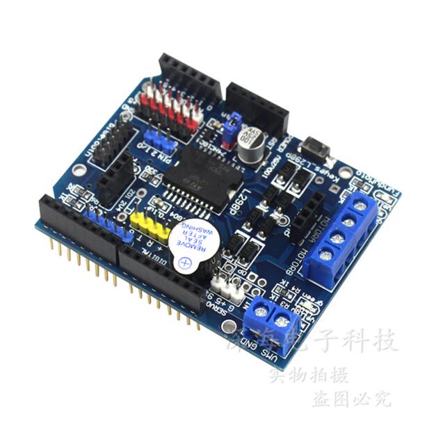 L298P Motor Shield Stepper DC Motor Drive Module Drive Expansion Board