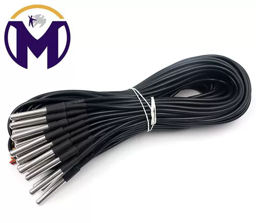 Водонепроницаемый термометр из нержавеющей стали, импортный датчик, 1м