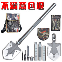 Engineering shovel multi-function camping engineering shovel multi-purpose tool shovel mini military shovel self-defense soldier engineering shovel fishing shovel