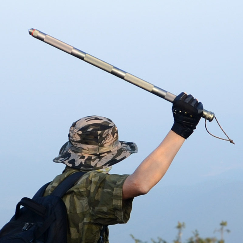 Climbing Stick versatile anti-body stick Tactical stick folding cane with straight grip telescopic climbing roller coaster field anti-body equipment