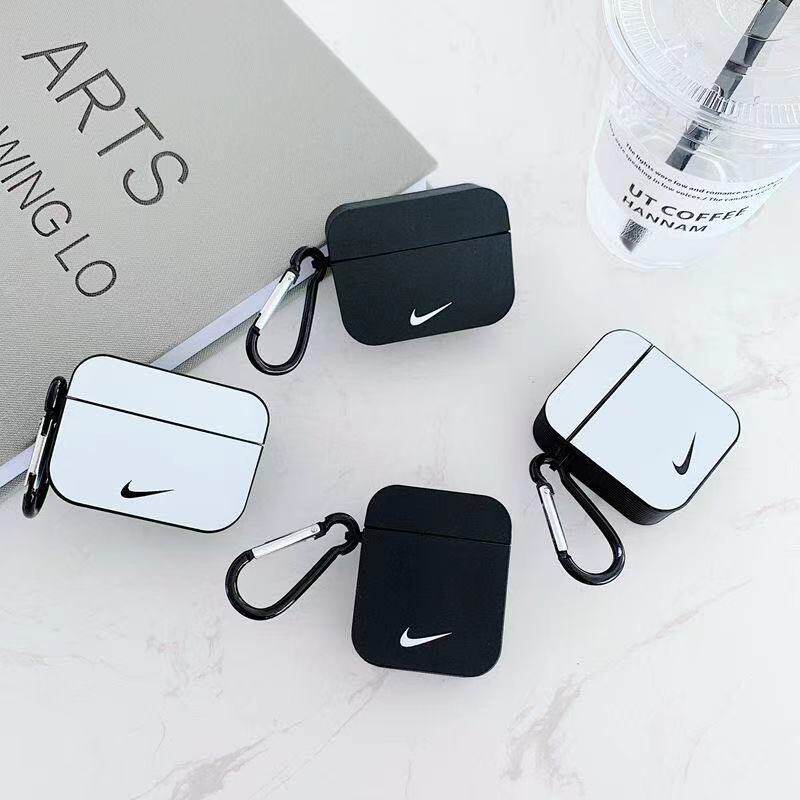 Boomer square Nike Airpods1 2 generation protective sleeve Apple Bluetooth headphone sleeve silicone case 3 generation Pro hard shell