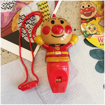 Shake sound with the same face super whistle cartoon pattern whistle with rope kindergarten gift cute little whistle