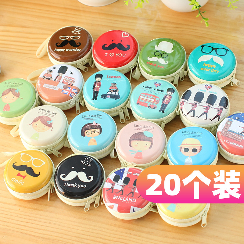 Korea Creative Cute Girl Katong School Student Wallet Mini Girl Girl Coin Bag Children Little Fresh Zero Wallet-Taobao