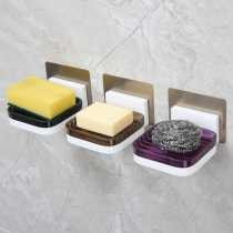 Toilet soap holder Suction cup wall hanging hole-free drain drain soap box Soap box Creative soap rack soap box