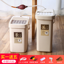 Tea residue bucket Tea bucket Kung Fu tea set Tea ceremony accessories Waste water bucket Small household tea bucket Trash can drainage bucket