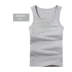 Áo thun nam 100% cotton mùa hè thoáng khí đáy quần thể thao trẻ trung phiên bản Hàn Quốc khoác vest nữ Áo vest cotton