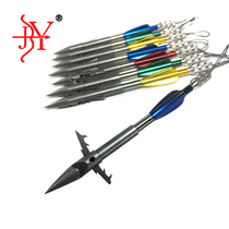 Hunting fish dart deep water tail shooting fish dart round head flying shark slingshot fish hunting shark 440C stainless steel