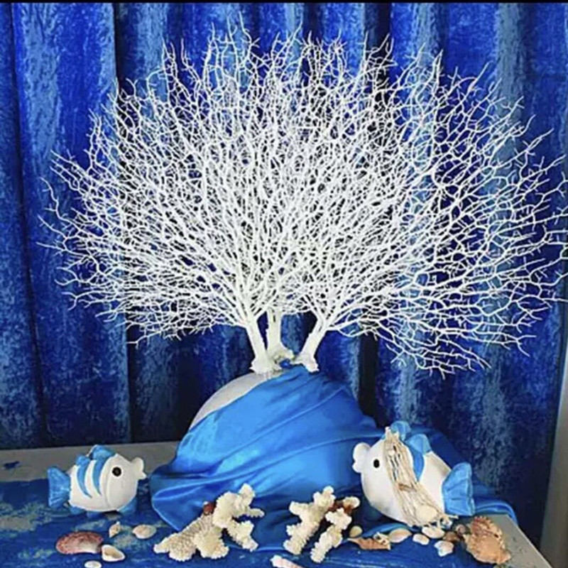 Kindergarten Home Wall Decoration Art Flower Arrangement Handmade Creative Subject Plastic Emulation Coral Tree Wedding Withered Branches