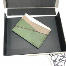 The new blue multi-card bit contrast stitching solid color card packs the front layer of kraft pieces of color card holder