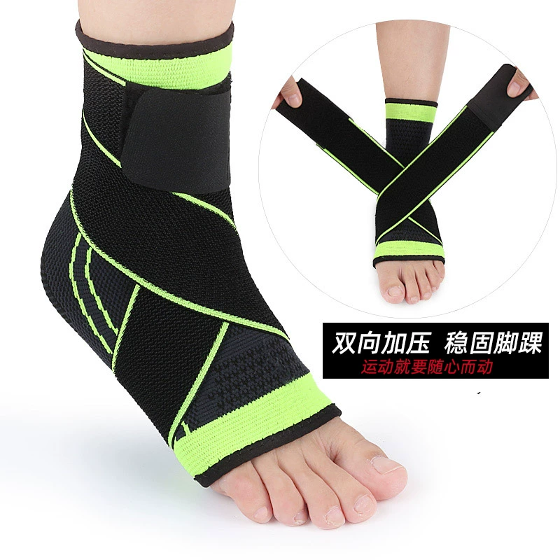 Hỗ trợ mắt cá chân nam và nữ thể thao chạy băng nén chống nhăn chân ấm cầu lông bóng rổ bảo vệ mắt cá chân cố định - Dụng cụ thể thao