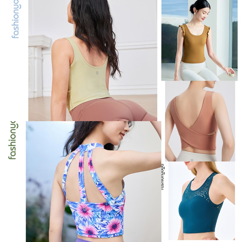 Special Clearance Sale: Fasheng Yoga Clothing, Slim-Fit, Breathable, Slimming Tank Top for Sports, Fitness, Running, and Pilates