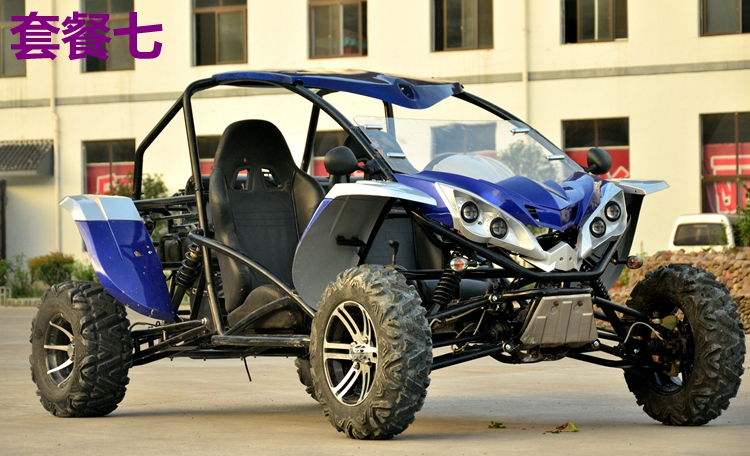 Dành cho người lớn Double Two-seat Kart Bốn bánh Off-road Vehicle Ống thép ATV Xe máy núi Tất cả địa hình ATVUTV