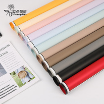 Pure Color Border Oya Paper Flowers Wrapping Paper Memories Photo Frame Snacks Bouquet Packaging Material Flower Shop Materials