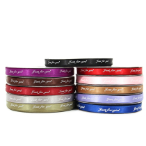 Embellishment flower material 1cm English ribbon floral packaging ribbon 50 yards 100 yards bouquet gift box bow straps