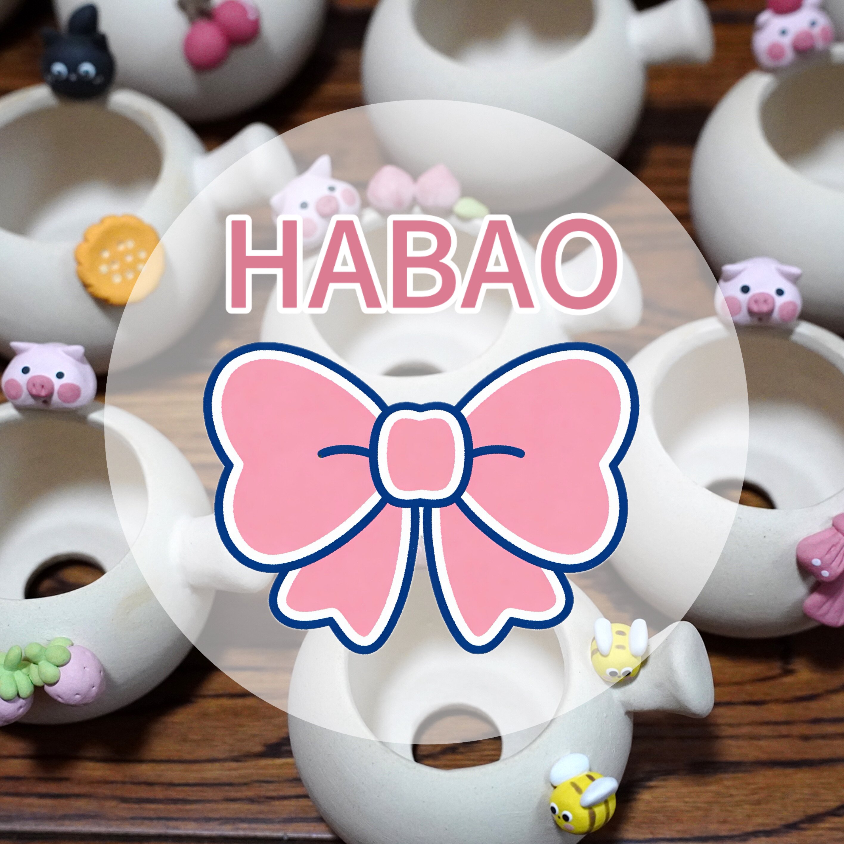 哈宝多肉盆器的LOGO