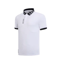 Li Ning 2019 mùa xuân mới cho nam áo thun polo ngắn tay thể thao APLP001-2-1 - Áo polo thể thao áo phông polo nữ