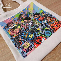 Sheet Iron Robot Band × Magicbus Joint Sails Wrap Handbag Bracelet STICKER SUIT