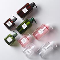  Bubble hand sanitizer bottle pressing empty bottle Travel shampoo Hand pressure lotion bottle Vacuum shower gel foam