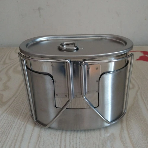 304 Армия из нержавеющей стали в армии США Сладкая принесение водной чашки на открытом воздухе барамы парикмахерс