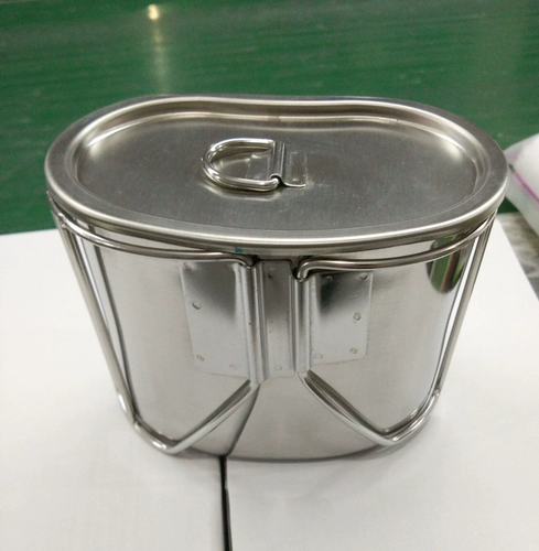 304 Армия из нержавеющей стали в армии США Сладкая принесение водной чашки на открытом воздухе барамы парикмахерс