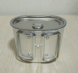 Крышка для стакана из нержавеющей стали, в американском стиле, нержавеющая сталь AISI 304