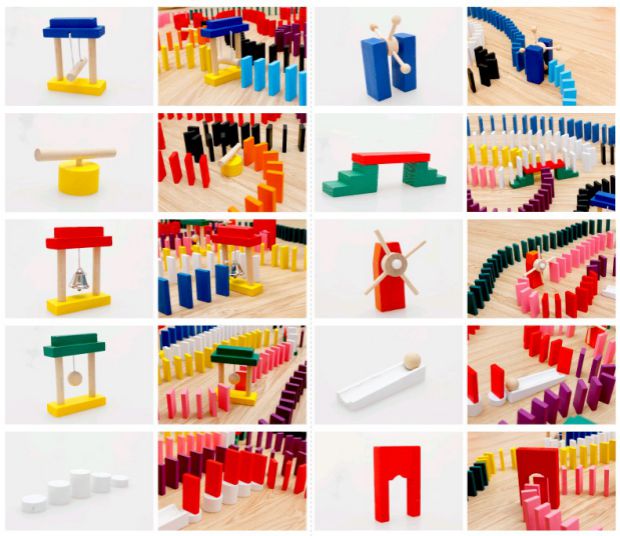 Đàn organ gỗ domino 1000 miếng trò chơi tiêu chuẩn dành cho người lớn đồ chơi giáo dục dành cho người lớn mua đồ chơi cho bé