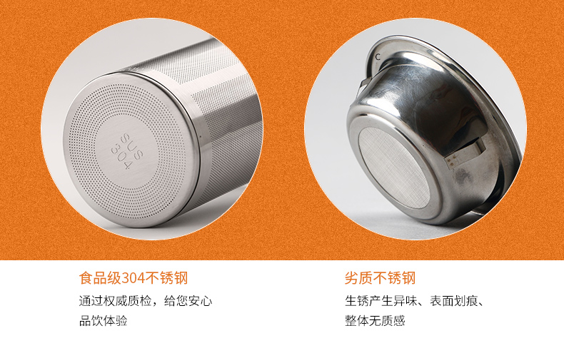 ZuoMing right device can be cooked with thick glass tea kettle stainless steel filter, large capacity can separate a warm tea