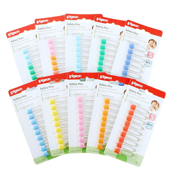 pigeon baby safety pin baby safety pin small 9 cards authentic 10882