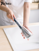 German Plazotta cleaning long handle Cup Brush water Cup cleaning artifact Cup brush milk bottle brush cleaning brush