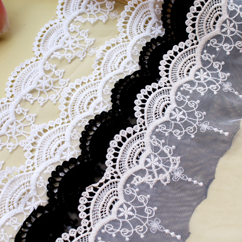 Promotional fashion women's three-dimensional water-soluble mesh lace accessories handmade diy embroidery lace skirt decoration materials
