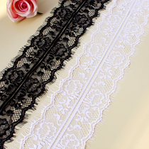Special quality Haiyuan handmade diy black and white eyelash lace accessories skirt Ingredients 1 3 meters