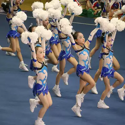 Custom cheerleading competition uniforms cheerleading uniforms aerobics clothing New 22 student group female cheerleading costumes