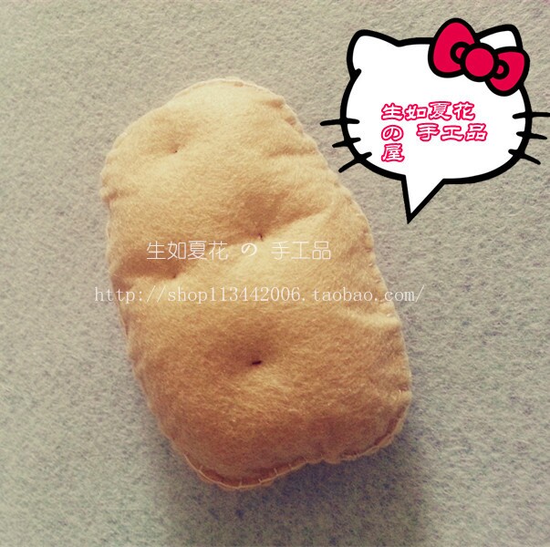 Unwoven dress Home Wine Emulation Food Fruit Vegetable Potatoes Kindergarten Homework Materials Bag Finished Products