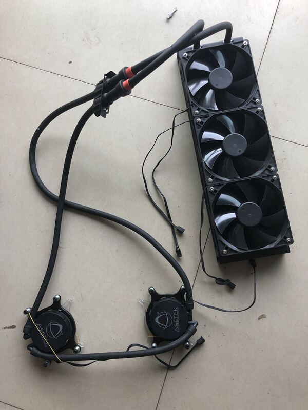 Acetek Integrated Water Cooling Radiator Supports Various Dual-Channel Platforms Such as 1366, 2011, 2066, Tr4, and Am4