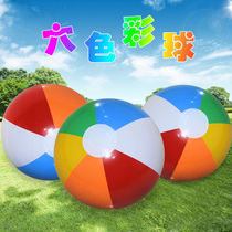 Ballons gonflables de plage gifler six boules de polo de couleur water water water water water polo jouet foot props