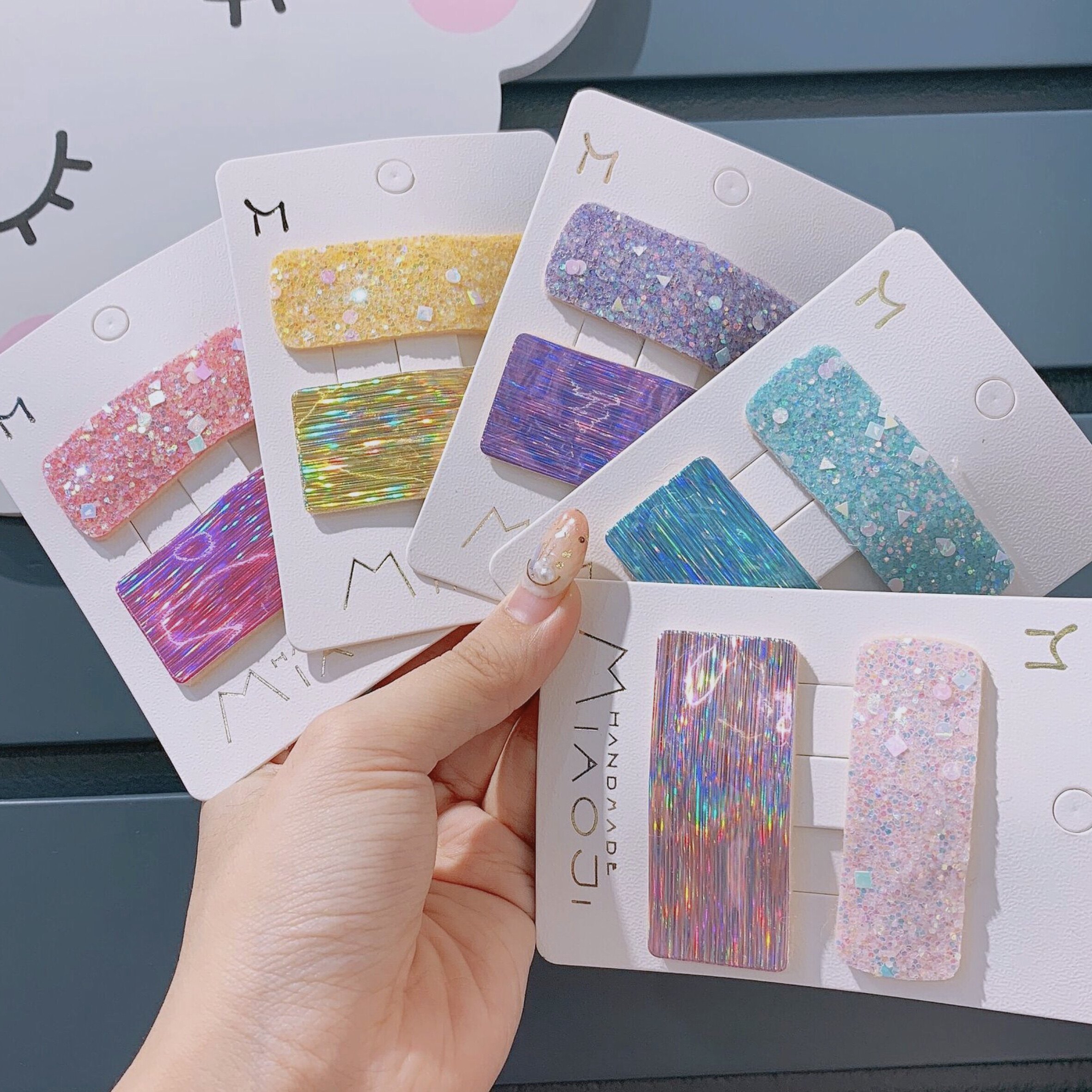 Korean children's hair accessories macaron color baby BB clip browsing seaside clip hair clip girls hair clip headdress